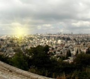 View over Jerusalem.